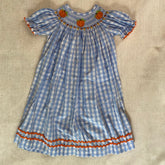 Pumpkin Smocked Dress